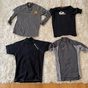 Men’s O’Neil, Quiksilver, Mysterioso  rash guard bundle